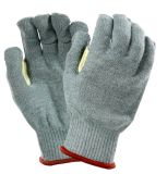 Anti Cut Tear-Resistant Safety Work Glove with Cow Leather