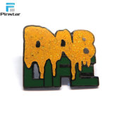 Metal Hard Enamel Custom Made Glitter DAB Pin Badge