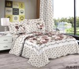 3 Piece Royal Chambers Patchwork Floral Quilt Coverlet Comforter Set