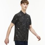 Men's Regular Fit Speckled Print Polo Shirts