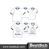 Bestsub Promotional Sublimation Parent-Child Attire T-Shirt Family Clothes (FMT)