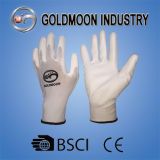 13G Polyester Lining PU Coated Safety Work Glove