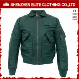 Wholesale Fashion Men Dark Green Bomber Winter Coat (ELTBJI-37)