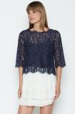 China Factory Sexy Fashion Lace Blouse for Women