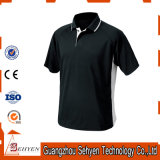Custom Made Men's High Quality Cotton Black Polo T Shirts