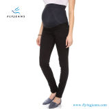 Popular Black Straight-Leg Women Maternity Denim Jeans by Fly Jean