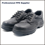 Rubber Outsole Split Leather Cheap Steel Toe Protective Shoes