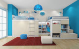 Italian Home Melamine Kids Bed Bedroom Furniture Set (et-009)