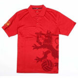Fashion Cotton/Polyester Printed Golf Polo Shirt (P025)