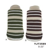 Knitting Pattern for Dog Sweater (YJ73589)