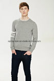 Logo Fit Cotton Pullover Knit Sweater for Men