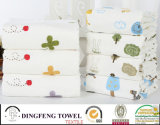 Nature Organic Printed 100% Bamboo Bath Towel Df-N140
