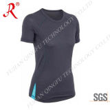 High Quality Women Sport T-Shirt for Running (QF-S145)