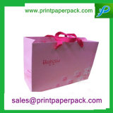 Eco Friendly Custom Printed Purple Paper Gift Bag