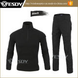 Black Manufacturer Wholesale Hunting Training Suit for Outdoor Sports