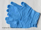 Blue Powder Free Medical Nitrile Gloves for Examination