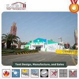 Big Tent with Plain PVC Sidewalls Used for Trade Show