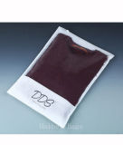 Transparent CPP Non-Woven Garment Packaging Bag, Zipper Packing Bag