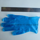 Disposable Clear/Bule/Yellow Powded Vinyl Glove for Food Processing