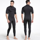 Short Sleeve with Front Zipper Wetsuit &3mm Neoprene Diving Suit&Super Stretch 3mm Sportswear