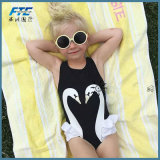 Pink Flamingo White Swan One Piece Children Swimwear Bikini Bathing Suit 1t 2t 3t 4t 5t