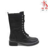 2018 New Sexy Flat Fashion Women Knee-High Boots (AB654)