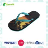 Rubber Sole and Rubber Straps, Bright Printing, Slippers
