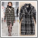 Women Trendy Clothing Designer Winter Wool Long Coat for Women