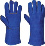 Long Cow Split Leather Welding Gloves for Working