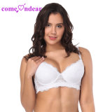 in Stock White High-Quality Lace Comfortable T-Shirt Bra