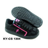 Newest Children's Sport Casual Skateboarding Shoes with PU Upper and Rb Sole