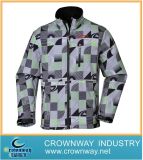 Allover Print Fashion Cool Softshell Jacket with High Quality (CW-SOFTS-12)