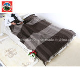 Yak Wool Striped Blanket/Cashmere Fabric/Camel Woo Textile/Bed Sheet/Bedding