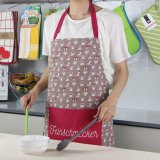 New Arrival Personalized Stripe 100% Cotton Kitchen Cooking Apron with Custom Logo Print