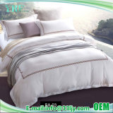 Hotel Red Embroidered Satin Luxury Bed Linen