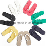 Pure Color Hollowed-out Rubber Wedding Flip Flops White Slippers