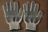 Hot Sales PVC Dotted Cotton Gloves with Ce