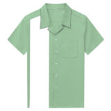 Breathable and Eco-Friendly Adults Age Group Man Bowling Shirts