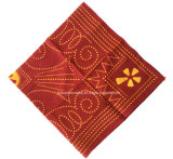 China Factory Produce Custom Design Print 56*56cm Red Cotton Bandanna