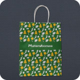 Fashion Colorful Custom Printed Paper Shopping Bag