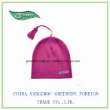 New Fashion Rose Red Embroidery Warm Hat