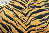 Tiger Printed Microfiber Chenille Fabric (fth31892)