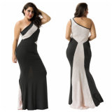 In Stock Plus Size Lace Sexy Women Evening Gown