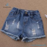 Fashion Cotton Denim Shorts with Holes for Girls by Fly Jeans