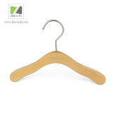 Flat Lotus Wooden Baby Clothing Hanger / Bottom Hanger