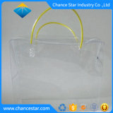 Custom Clear Plastic Zipper PVC Bag with Handle