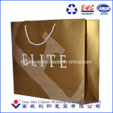 Top Quality Gold Card Paper Shopping Bag, Shoes Bags, Paper Bag China Supplier
