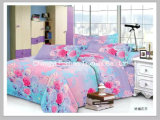 Bedding Sets Poly/Cotton T/C 50/50 Microfiber Embroidery Lace Sheet Sets