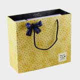 Eco-Friendly Art Paper Handbag Shopping Packing Bag with Bow
