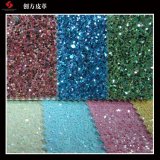 Hot Sale Colorful Shiny Glitter PU Leather for Shoes
